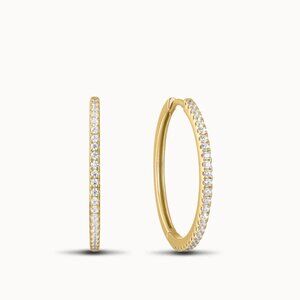 Rowan CZ Hoops 25mm